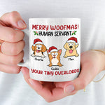 Custom Name Christmas Dog Gifts for Pet Lovers - Personalized Mugs