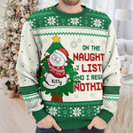 Custom Name Funny Christmas Gifts for Cat Lovers - Personalized Sweatshirt