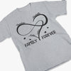 Family Is Forever Close At Heart  - Family Personalized Custom Unisex T-shirt, Hoodie, Sweatshirt - Gift For Family Members