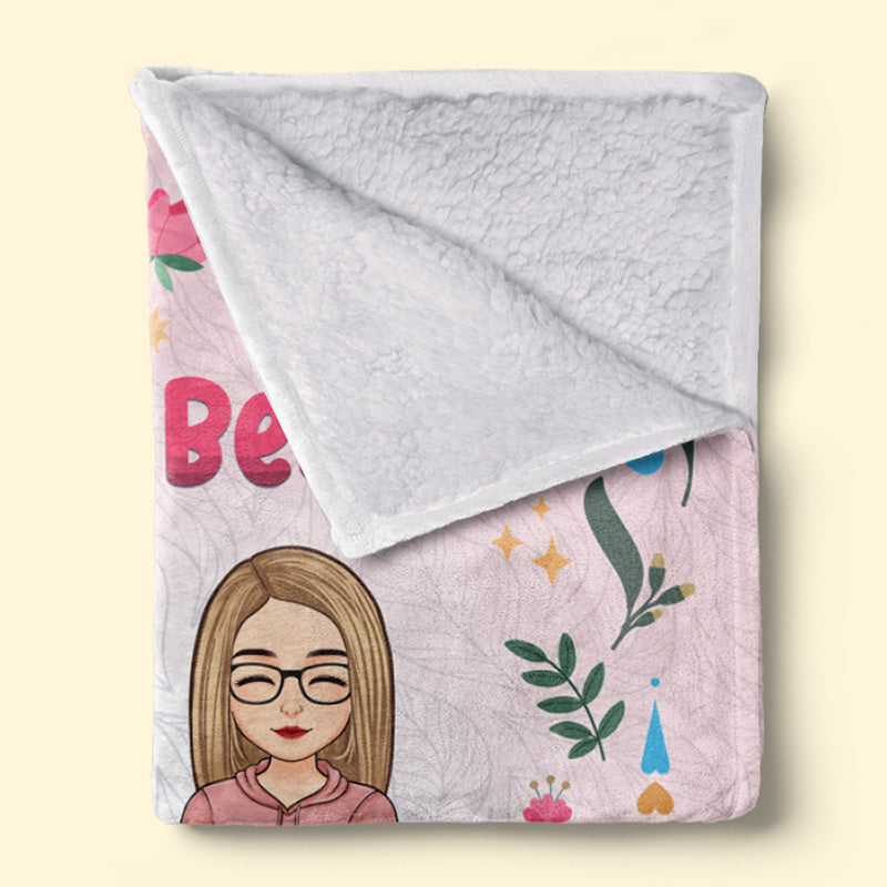 To My Beloved Sister - Bestie Personalized Custom Blanket - Christmas Gift For Best Friends, BFF, Sisters