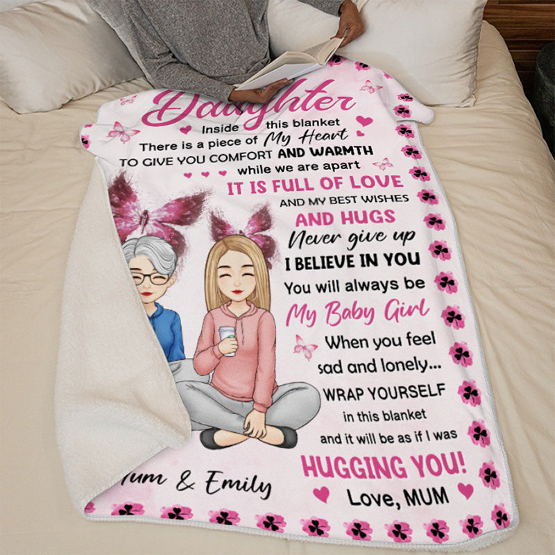 Custom Name Mother's Day Gifts for Mom - Personalized Blanket
