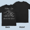 Our Unbreakable Bond - Family Personalized Custom Unisex Back Printed T-shirt, Hoodie, Sweatshirt - Father's Day, Birthday Gift For Dad