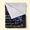 Like Mother Like Daughter - Family Personalized Custom Blanket - Christmas Gift From Mom