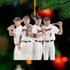 Custom Photo Where Heroes Are Made - Sport Personalized Custom Ornament - Acrylic Custom Shaped - Christmas Gift For Baseball Players, Baseball Lovers