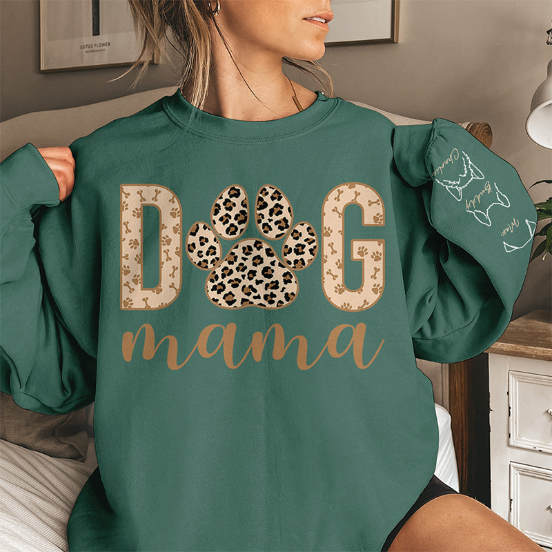 Custom Pet Name Dog Mama Gifts for Dog Lovers - Personalized Sweater