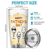 From Your Best Kids - Family Personalized Custom Tumbler - Father's Day, Birthday Gift For Dad