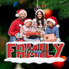 Custom Photo Home Is The Perfect Holiday Haven - Family Personalized Custom Ornament - Acrylic Custom Shaped - Christmas Gift For Family Members