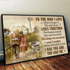 I Had You And You Had Me - Couple Personalized Custom Horizontal Poster - Gift For Husband Wife, Anniversary