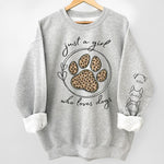 Custom Name Dog Lover Gifts for Women - Personalized Sweater