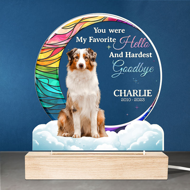 Custom Pet Memorial Gifts - Personalized 3D LED Light