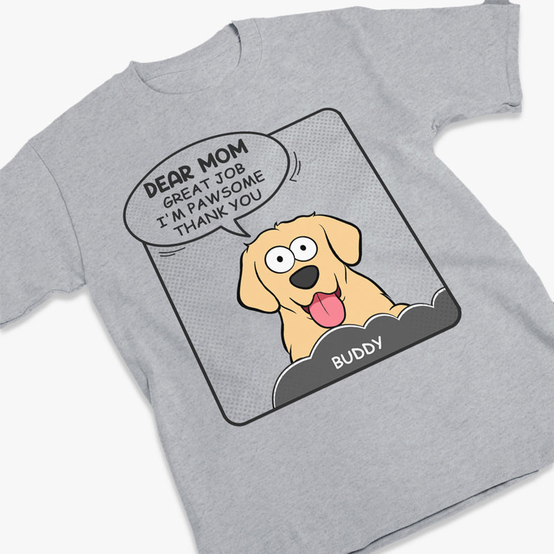 Great Job, We're Pawsome, Thank You - Dog & Cat Personalized Custom Unisex T-shirt, Hoodie, Sweatshirt - Gift For Pet Owners, Pet Lovers