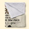 My Mother Is A Walking Miracle - Family Personalized Custom Blanket - Christmas Gift For Mom