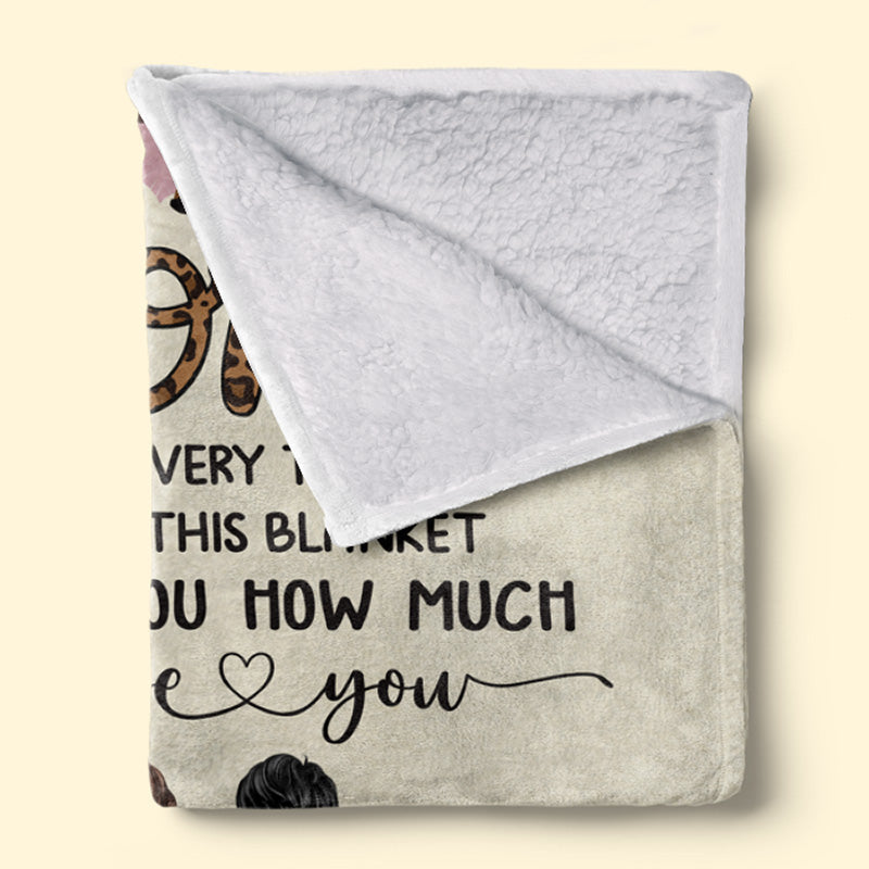 Custom Name Mom Friendship Gifts - Personalized Blanket