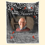 Custom Photo Memorial Heaven Gifts - Personalized Blanket