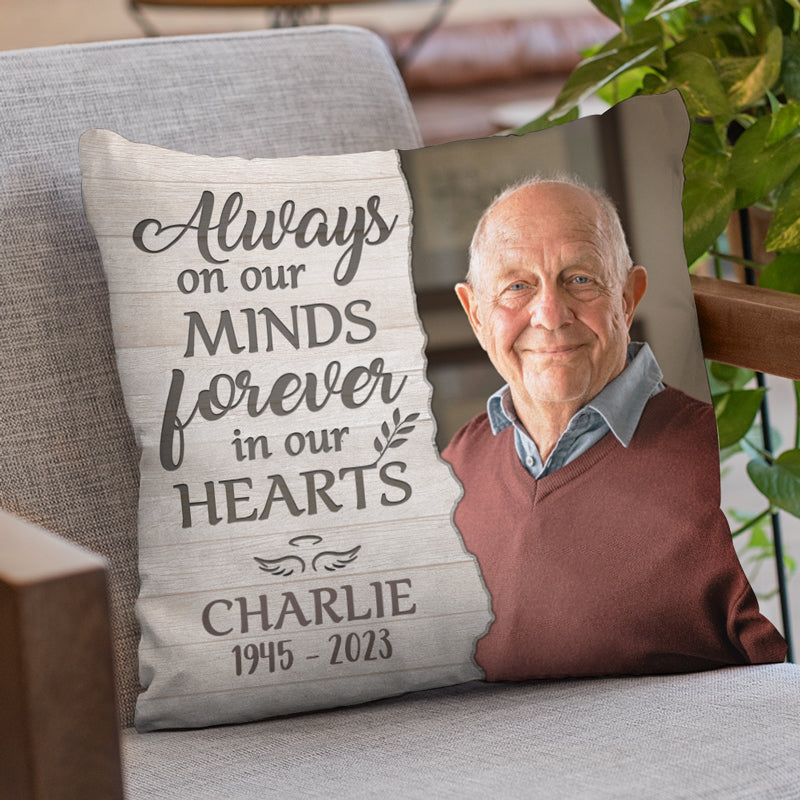 Custom Photo Memorial Gifts for Family - Personalized Pillow