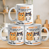 Good Morning, Our Human Servant - Cat Personalized Custom Mug - Gift For Pet Owners, Pet Lovers