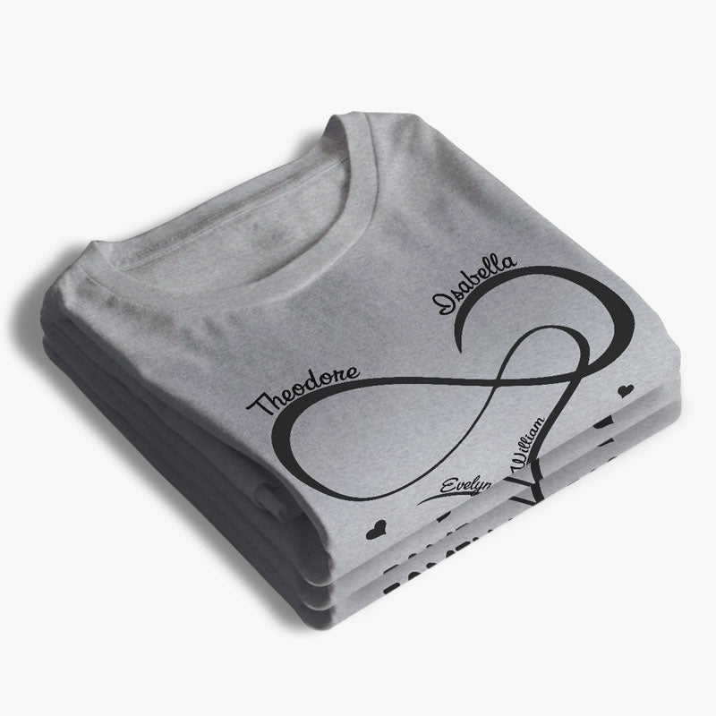 Family Is Forever Close At Heart  - Family Personalized Custom Unisex T-shirt, Hoodie, Sweatshirt - Gift For Family Members