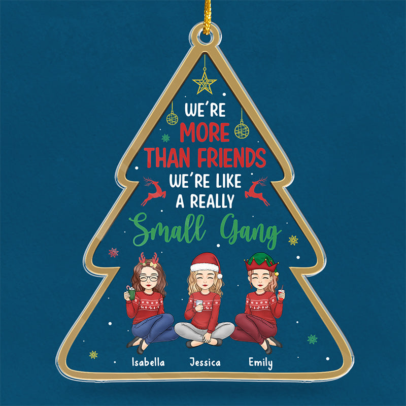 Custom Name Christmas Gifts for Friends - Personalized Ornament
