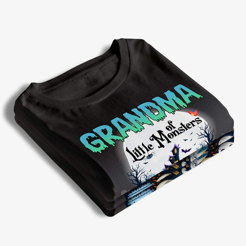 Nana Of These Little Monsters - Personalized Custom Unisex T-Shirt, Hoodie, Sweatshirt - Gift For Grandma, Gift For Grandparents, Halloween Gift