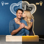 Custom Photo Couple Gifts - Personalized 3D LED Light