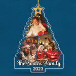 Custom Photo Family Christmas Gifts - Personalized Ornament