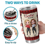 Custom Name Funny Bestie Gifts for Women - Personalized Tumbler