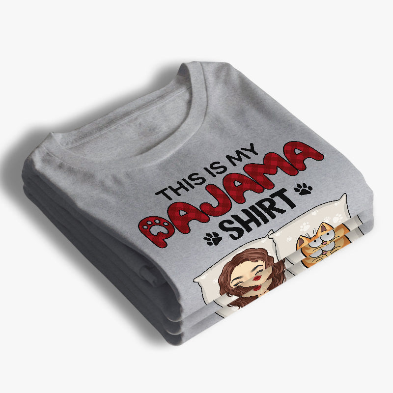 This Is My Pawjama Shirt - Dog & Cat Personalized Custom Unisex T-shirt, Hoodie, Sweatshirt - Gift For Pet Owners, Pet Lovers