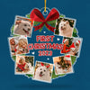 Custom Photo Christmas 2023 - Dog & Cat Personalized Custom Ornament - Acrylic Custom Shaped - Christmas Gift For Pet Owners, Pet Lovers