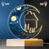 Love You Till My Last Breath - Couple Personalized Custom Shaped 3D LED Light - Gift For Husband Wife, Anniversary
