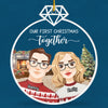 Together Now And Forever - Couple Personalized Custom Ornament - Acrylic Custom Shaped - Christmas Gift For Husband Wife, Anniversary