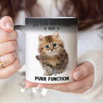 Custom Name Funny Cat Gifts for Cat Lovers - Personalized Mugs