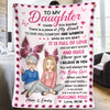 Lots Of Love Best Wishes And Hugs - Family Personalized Custom Blanket - Christmas Gift From Mom