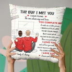 Custom Name Romantic Couple Gifts - Personalized Pillow