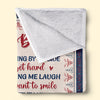 Need You Till The End - Bestie Personalized Custom Blanket - Gift For Best Friends, BFF, Sisters