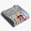 Custom Photo Born This Way - Family Personalized Custom Unisex T-shirt, Hoodie, Sweatshirt - Gift For Family Members