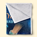 Custom Name Anniversary Love Gifts for Couples - Personalized Blanket