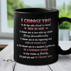 I Would Choose You Over A Hundred Lives - Couple Personalized Custom Black Mug - Gift For Husband Wife, Anniversary