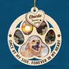 Custom Photo My Hardest Goodbye - Memorial Personalized Custom Ornament - Acrylic Custom Shaped - Christmas Gift, Sympathy Gift For Pet Owners, Pet Lovers