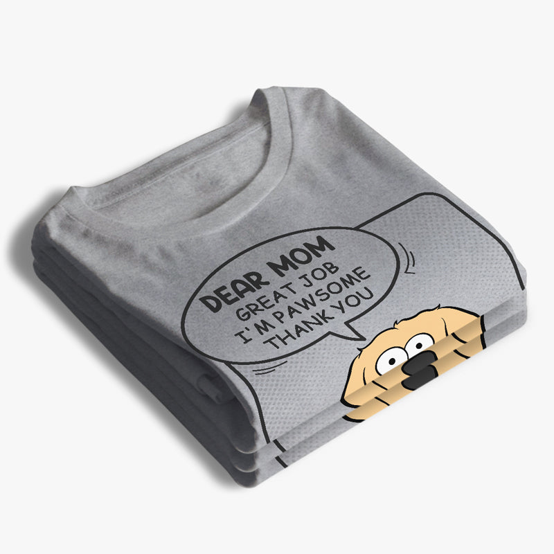 Great Job, We're Pawsome, Thank You - Dog & Cat Personalized Custom Unisex T-shirt, Hoodie, Sweatshirt - Gift For Pet Owners, Pet Lovers