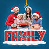Custom Photo Home Is The Perfect Holiday Haven - Family Personalized Custom Ornament - Acrylic Custom Shaped - Christmas Gift For Family Members