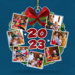 Custom Photo Christmas Family Keepsake Gifts - Personalized Ornament