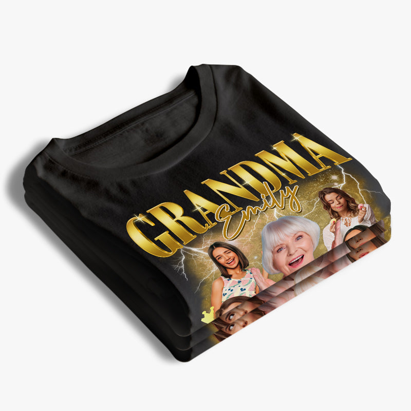 Custom Photo Best Grammy Ever - Family Personalized Custom Unisex T-shirt, Hoodie, Sweatshirt - Gift For Grandma