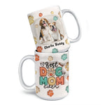 Custom Pet Photo Dog Mom Gifts - Personalized Mugs