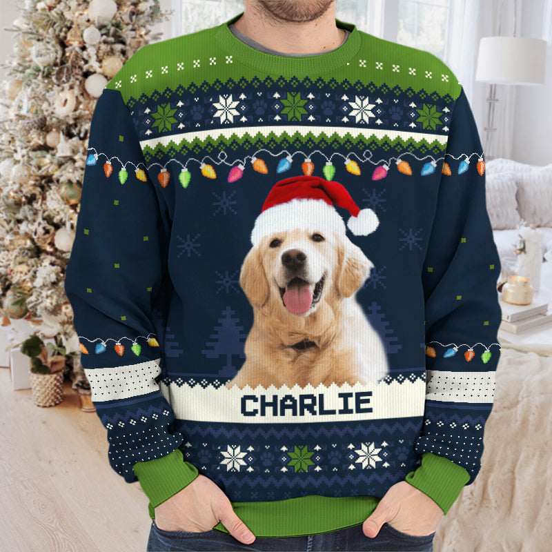 Custom Name Christmas Gifts for Dog Lovers - Personalized Sweatshirt
