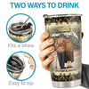 To My Wife I Can Not Live Without You - Couple Personalized Custom Tumbler - Gift For Wife, Anniversary