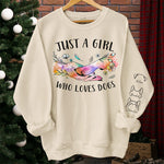 Custom Name Dog Lover Gifts for Women - Personalized Sweater