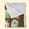 Whenever You See A Cardinal - Memorial Personalized Custom Blanket - Christmas Gift, Sympathy Gift For Family Members