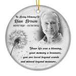 Custom Photo Memorial Keepsake Gifts - Personalized Ceramic Ornament