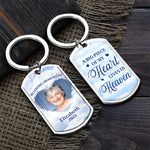 Custom Photo Memorial Keepsake Gifts - Personalized Keychain