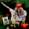 Custom Photo Enjoy The Greatest Melody Together - Bestie Personalized Custom Ornament - Acrylic Custom Shaped - Christmas Gift For Best Friends, BFF, Sisters